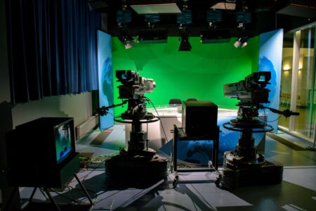 Runway ML’s Video Generation Tools Are Luring Hollywood’s Indie Studios Small film production crew working on an indie movie set with cameras and lighting equipment