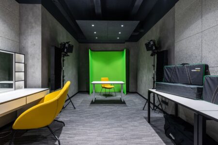 Synthesia’s AI Video Platform Is Squeezing Loom’s Enterprise Contracts A professional video production studio setup representing corporate video creation tools